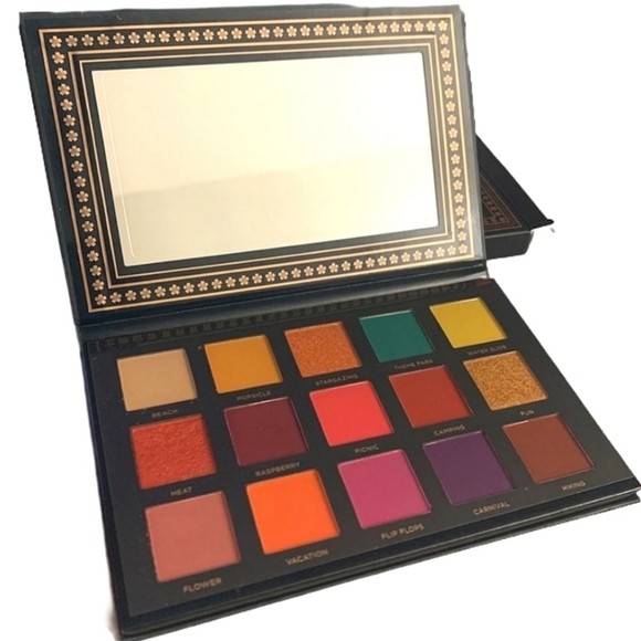 Ace Beaute Nostalgia 15 Colors Makeup Eyeshadow Palette Matte Glitter Metallic - Picture 4 of 8